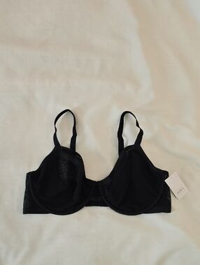 auden Mesh Unlined Demi Bra Size: 40D